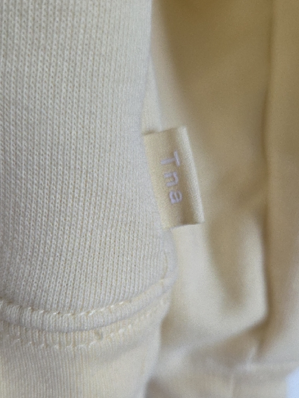 Nearly New TNA Lemon Custard Crewneck Sweatshirt - Picture 7 of 9